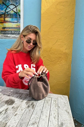 Ba&sh, Benjamin sweatshirt, Rouge